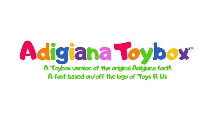 Adigiana UI Font poster