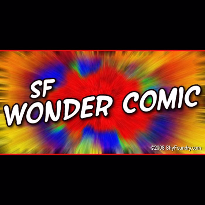 SF Wonder Comic Font poster