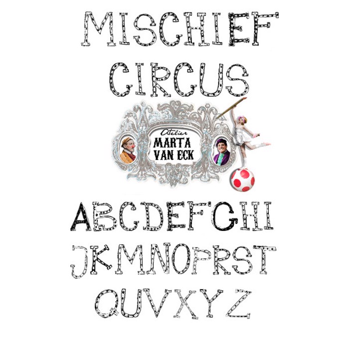 Mischief Circus Font poster