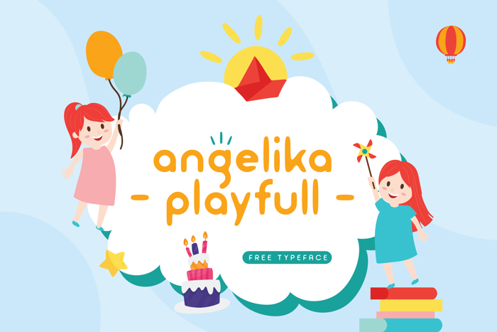 Angelika Playfull Display Fonts