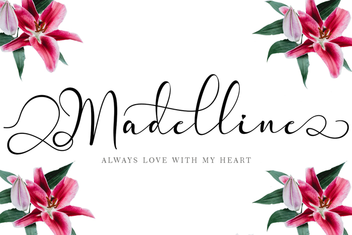 Madelline Font poster