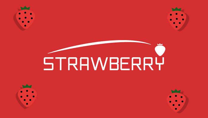 Strawberry Font poster