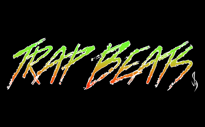 Trap Beats Font poster