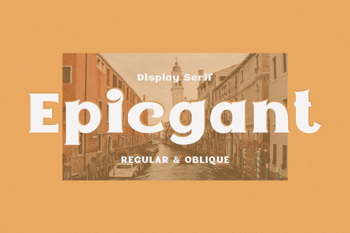 Epicgant Font poster
