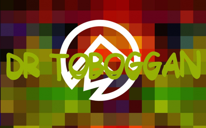 Dr Toboggan Font poster