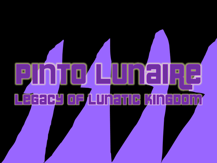 Pinto Lunaire Font poster