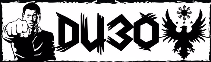 DU30 Font poster