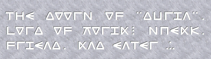 Dutrilin Font poster