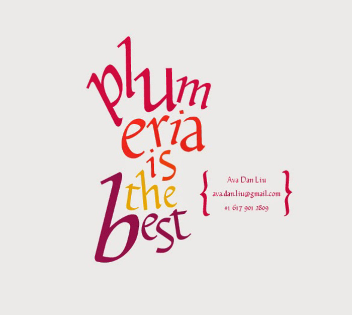Plumeria Font