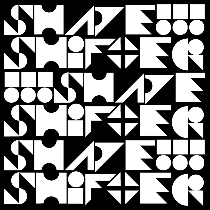 Shapeshifter Font poster