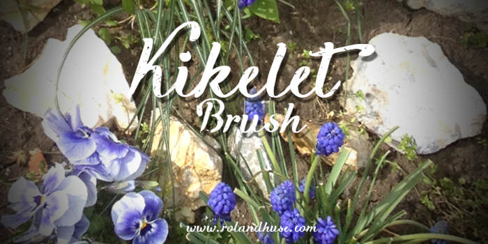 Kikelet Brush Font poster