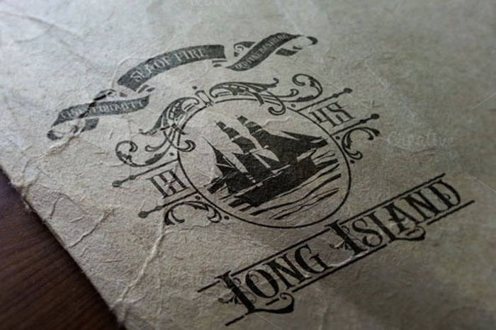 Gold And Bone Font