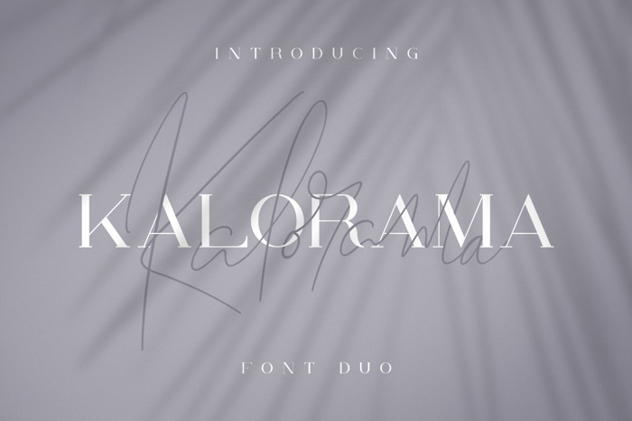 Kalorama Font