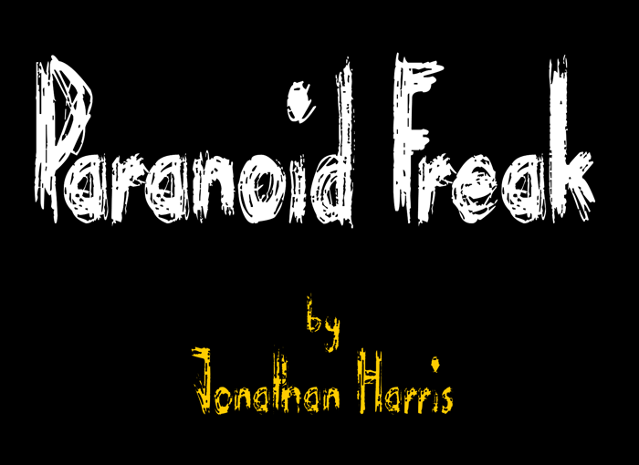 Paranoid Freak Font poster