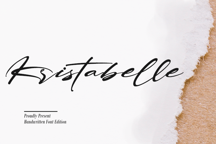 Kristabelle Font poster