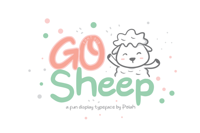 Go Sheep Font poster