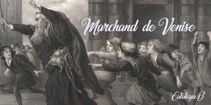 Marchand de Venise Font poster