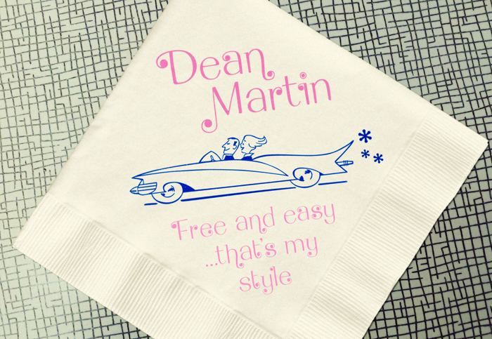 Dean Martin Font poster