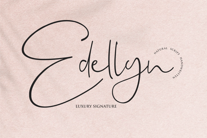 Edellyn Font poster