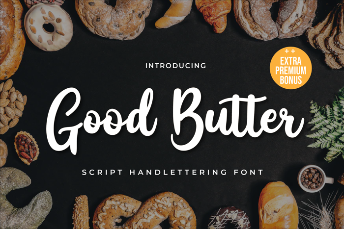 Good Butter Font poster