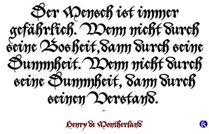 Bastarda Font poster