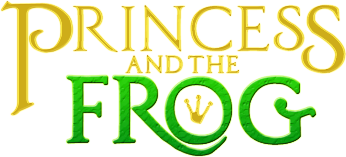 PrincesS AND THE FROG Font poster