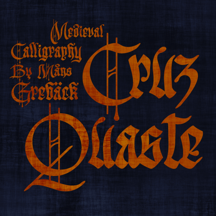 Cruz Quaste Font poster