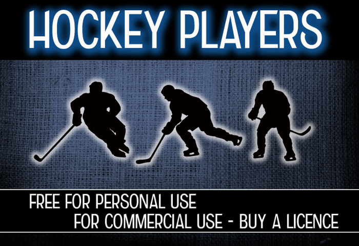 CF Hockey Players Font poster