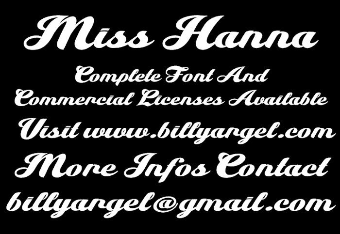 Miss Hanna poster