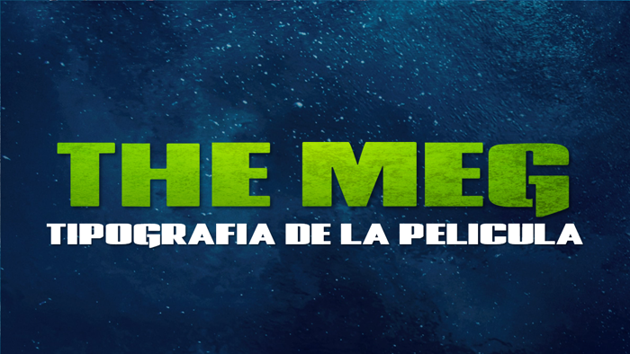 The Meg Font poster