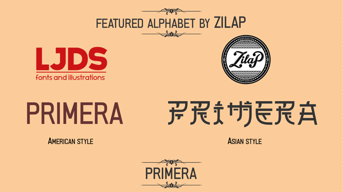 PRIMERA Font poster