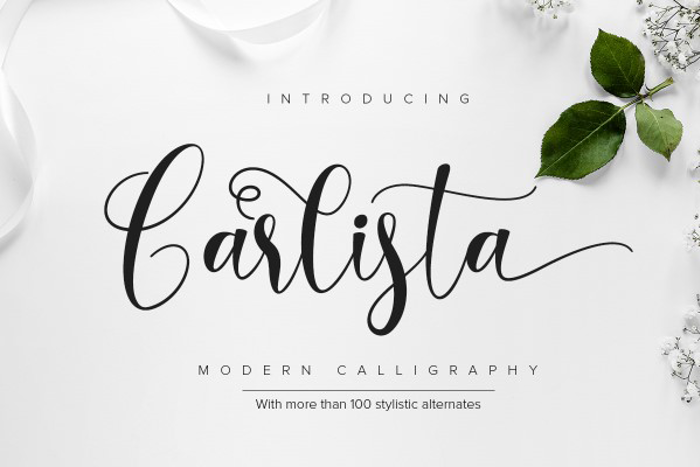 Carlista Font poster