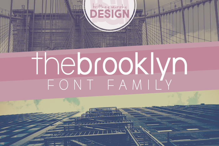 the brooklyn Font