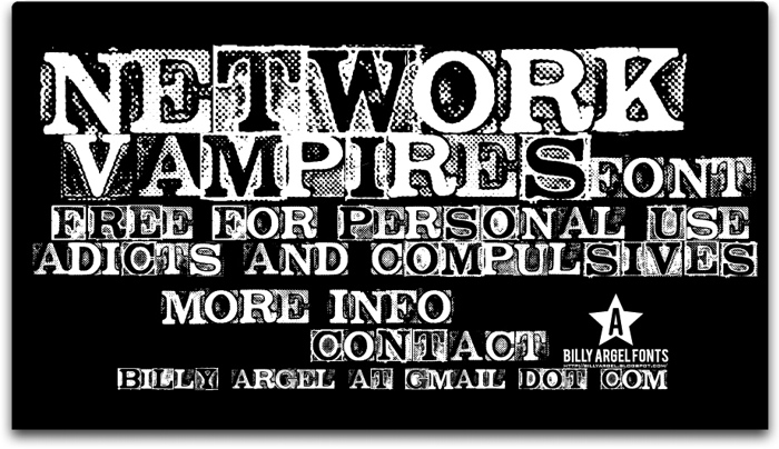 NETWORK VAMPIRES poster
