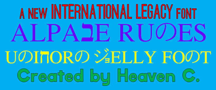 Alpabe Runes CHMC Font