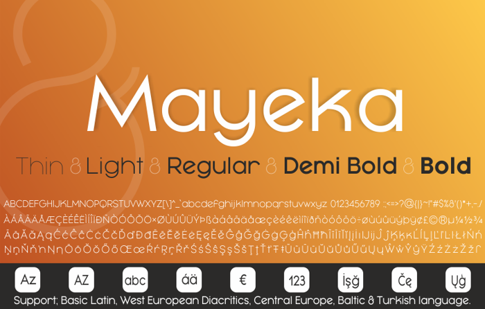 Mayeka Bold Demo poster