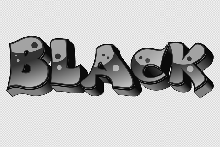 BigParty O2 Black Font