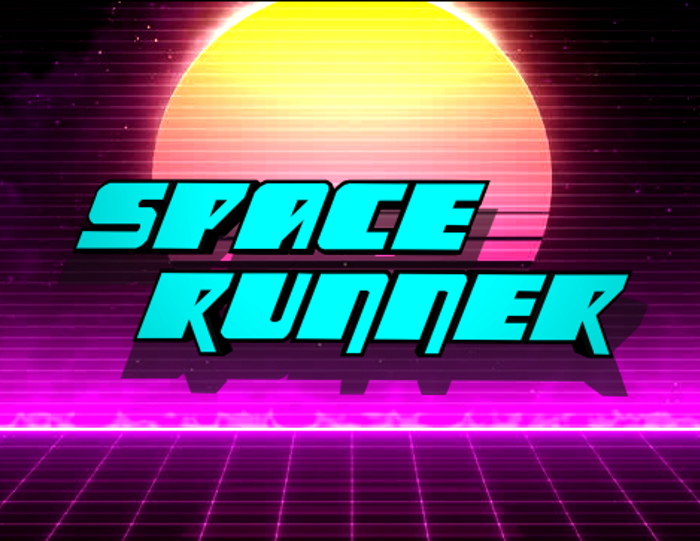 Space Runner Font poster