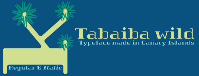 Tabaiba wild ffp Font poster