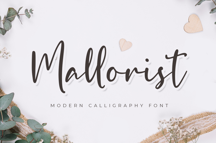 Mallorist Font poster