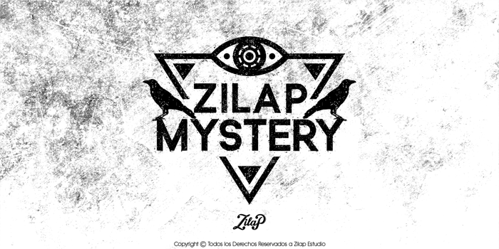 Zilap Mistery Font poster