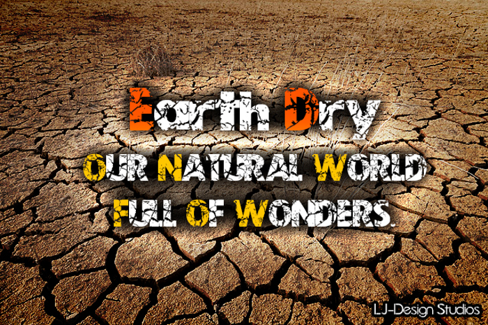 Earth Dry - LJ-Design Studios Font