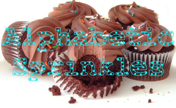 Alphabetic Sprinkles Font poster