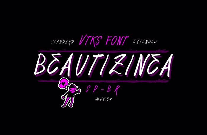 Vtks Beautizinea Font