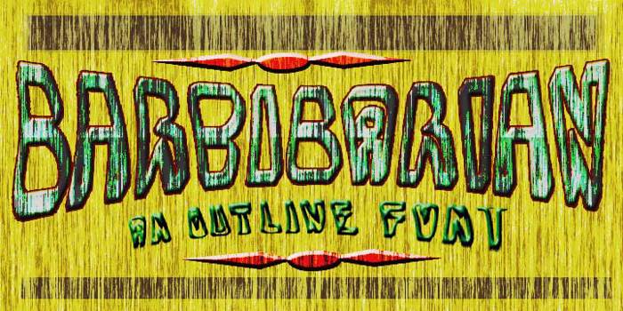 BarbibarianMarker poster