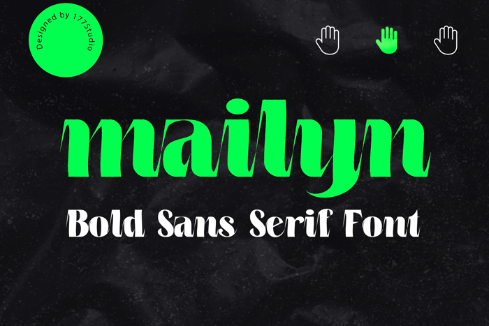 mailyn font