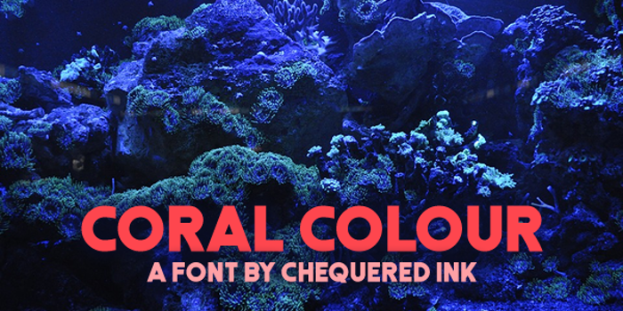 Coral Colour poster