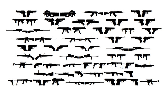 2nd Amendment Font poster