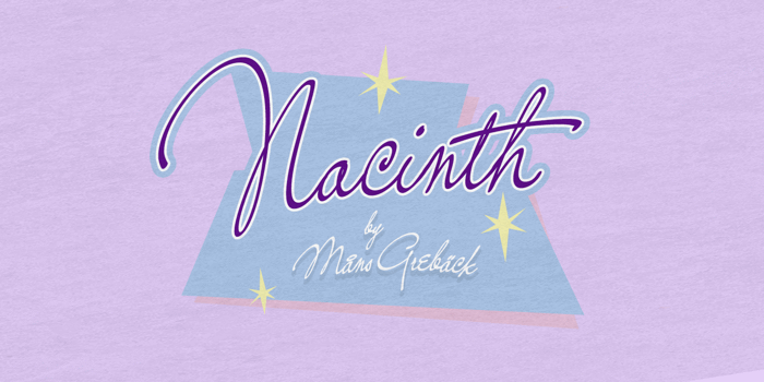 Nacinth Font poster
