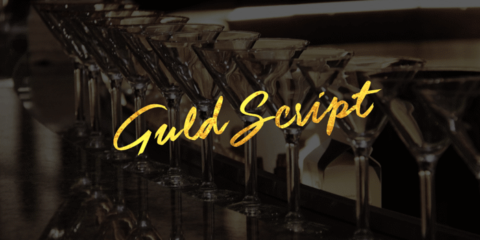 Guld Script Color Font
